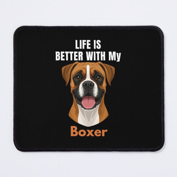 Item preview, Life Is Better With My Boxer – Cute Dog Mom & Dog Dad Gift designed and sold by YAKOUT-STUDIO.
