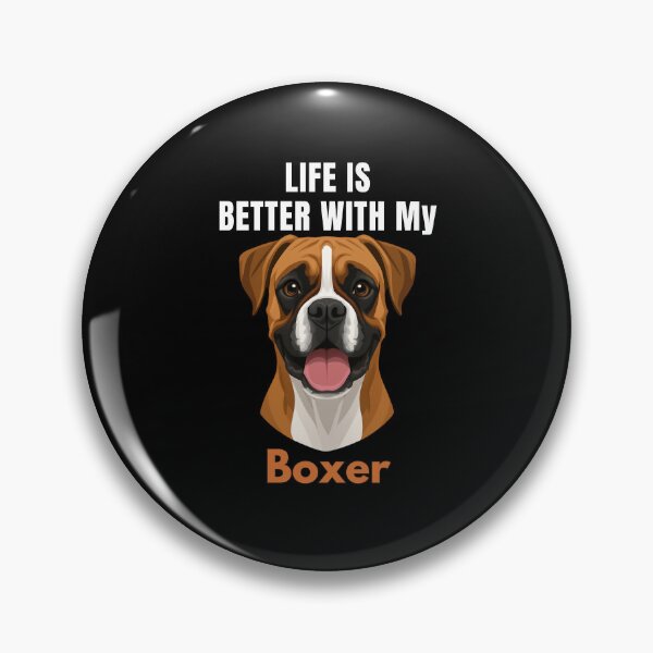Item preview, Life Is Better With My Boxer – Cute Dog Mom & Dog Dad Gift designed and sold by YAKOUT-STUDIO.