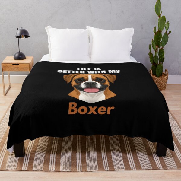 Item preview, Life Is Better With My Boxer – Cute Dog Mom & Dog Dad Gift designed and sold by YAKOUT-STUDIO.