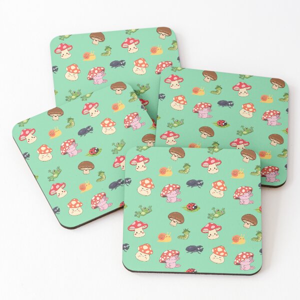 Item preview, Mushroom Pattern designed and sold by Kim_Graphic-Design.
