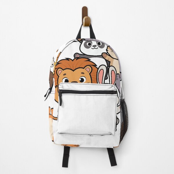 Item preview, Cute Jungle Animal Squad – Kawaii Safari Friends Sticker Pack designed and sold by Vextur.