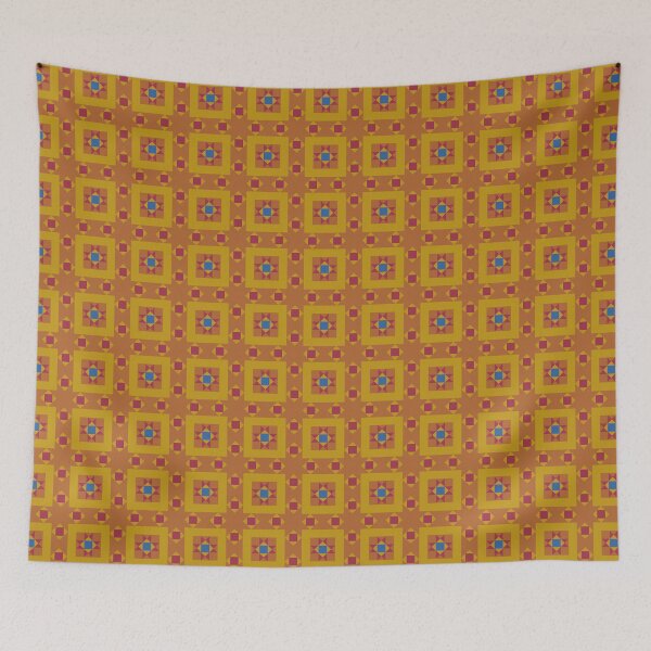 Item preview, Geometric Pattern: Kendal: Irida designed and sold by Red Wolf.