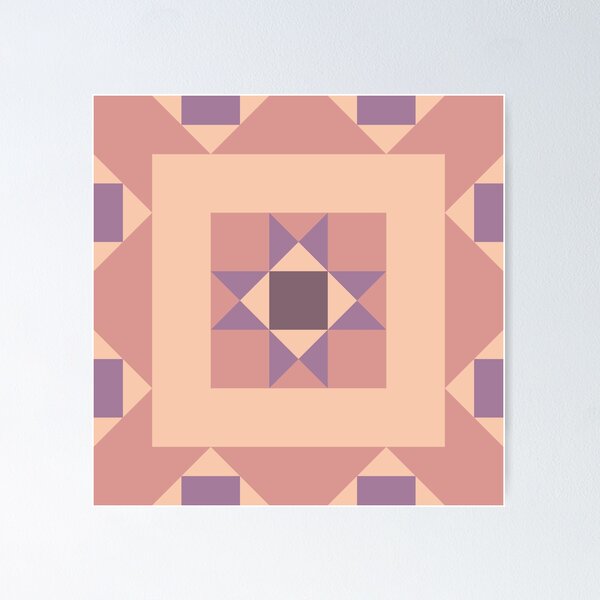 Item preview, Geometric Pattern: Kendal: Bunny designed and sold by Red Wolf.