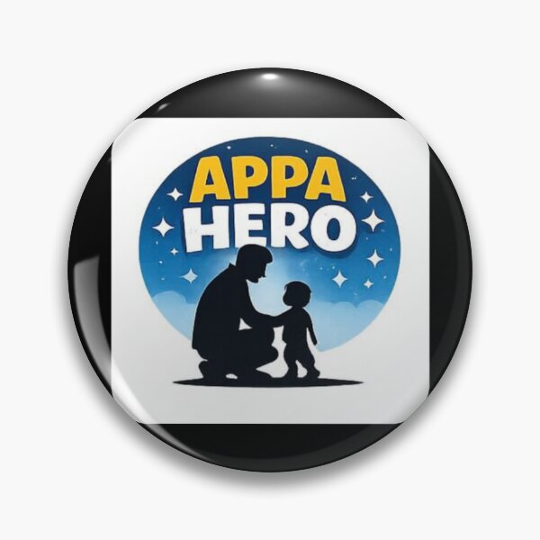 Item preview, Tamil Appa Hero Love Quote Typography Design designed and sold by TamilTinyArt.