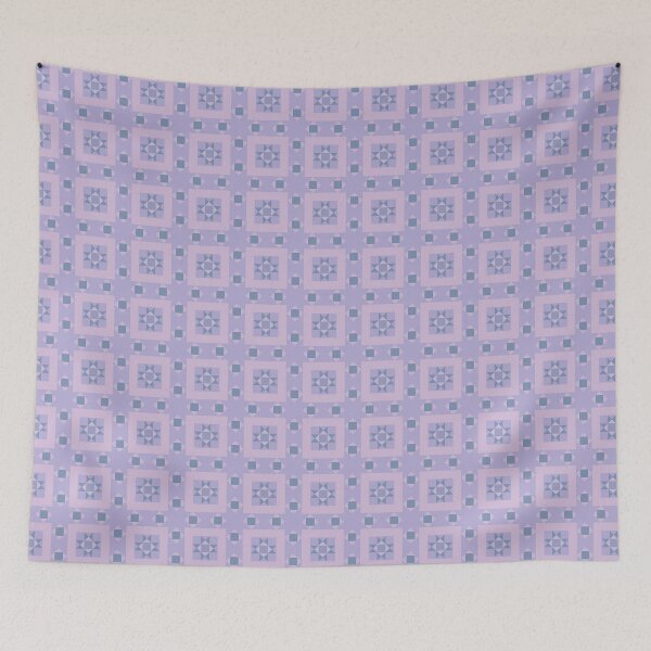 Item preview, Geometric Pattern: Kendal: Iris designed and sold by Red Wolf.
