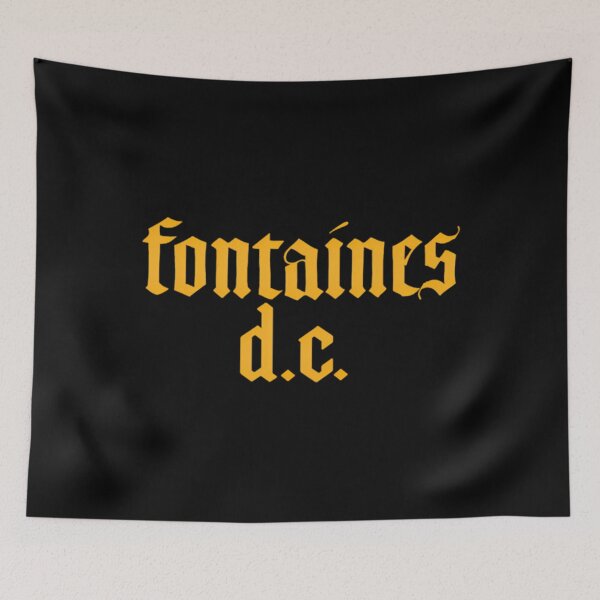 Item preview, Fontaines DC Logo Band designed and sold by PaulineLegros.