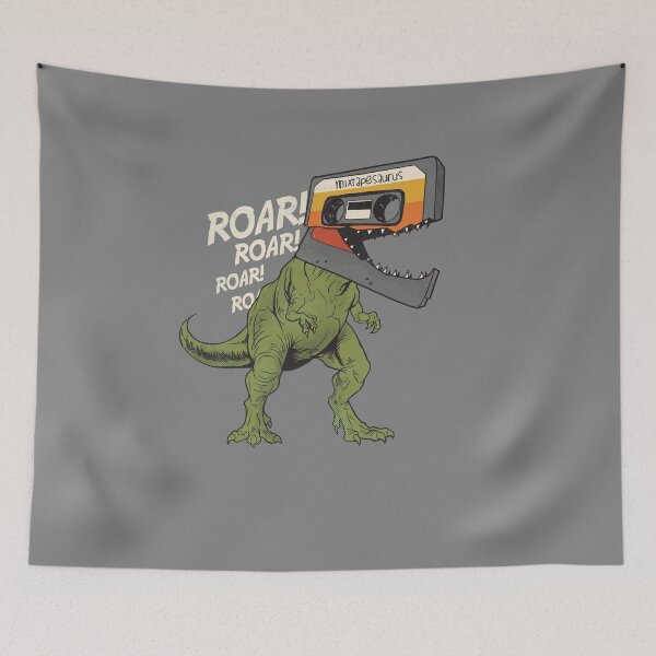 Item preview, Mixtapesaurus designed and sold by Dan Elijah Fajardo.
