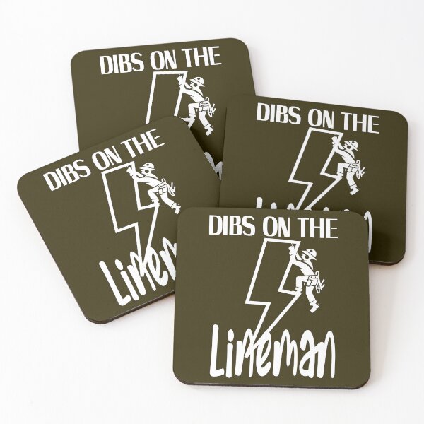Item preview, Dibs on The Lineman Funny Wife Girlfriend designed and sold by Colorfulman.