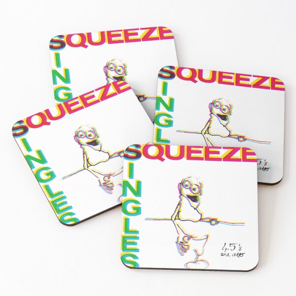 Item preview, Album Music Squeeze Fan Tour Band Vintage Logo designed and sold by PaulineLegros.