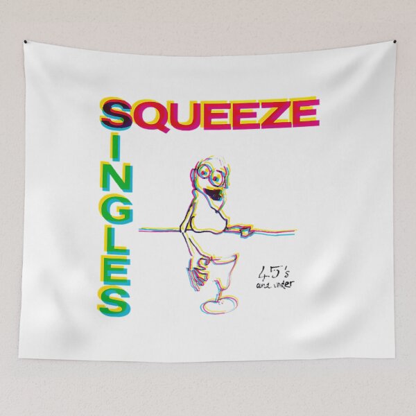 Item preview, Album Music Squeeze Fan Tour Band Vintage Logo designed and sold by PaulineLegros.