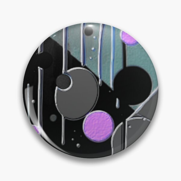 Item preview, drip and divide dark hsl 1.3 colorful geometric abstract design designed and sold by SmashingDeals.
