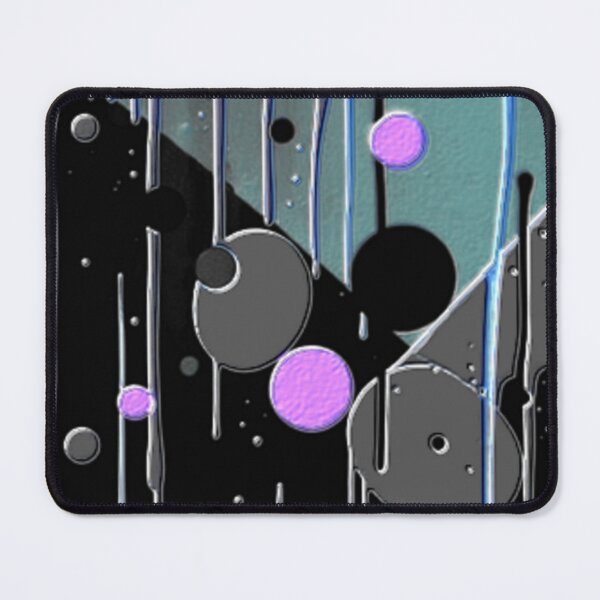 Item preview, drip and divide dark hsl 1.3 colorful geometric abstract design designed and sold by SmashingDeals.