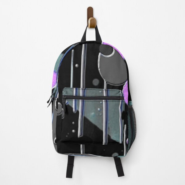 Item preview, drip and divide dark hsl 1.3 colorful geometric abstract design designed and sold by SmashingDeals.
