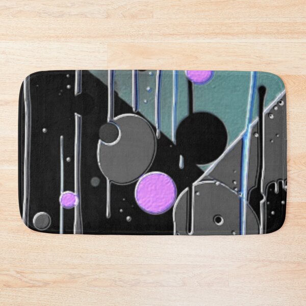 Item preview, drip and divide dark hsl 1.3 colorful geometric abstract design designed and sold by SmashingDeals.