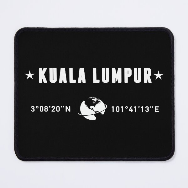 Item preview, White Kuala Lumpur Malaysia Coordinates Travel designed and sold by capricedefille.