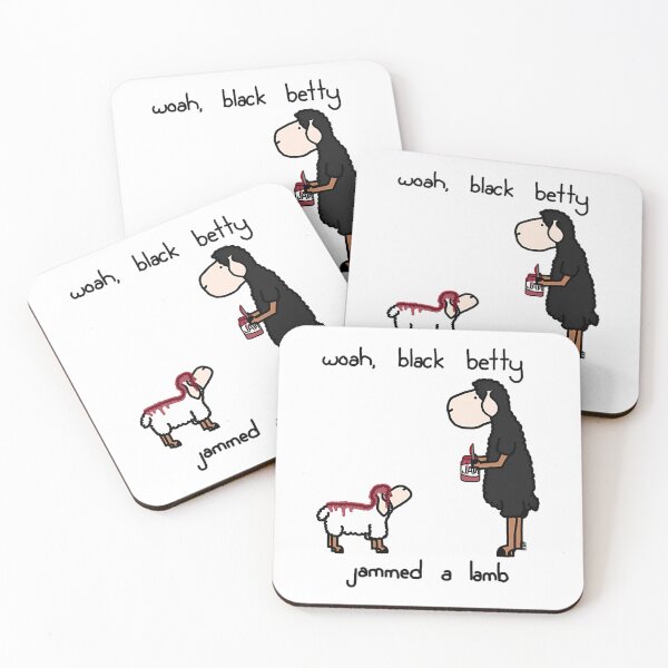 Item preview,  Woah Black Betty Jammed A Lamb  designed and sold by HKButer.