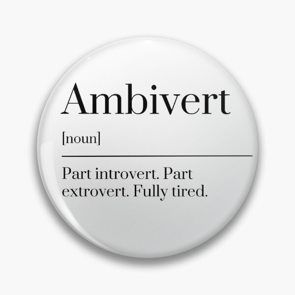 Item preview, Ambivert dictionary entry designed and sold by AnnaL2106.