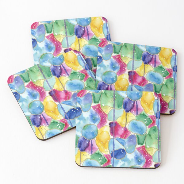 Item preview, Abstract pattern of watercolor painting on paper  designed and sold by Berlin-D-Prs.