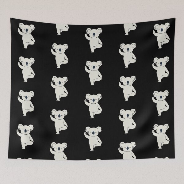 Item preview, Serene Meditating Koala Tree Pose Balance designed and sold by zzz888.