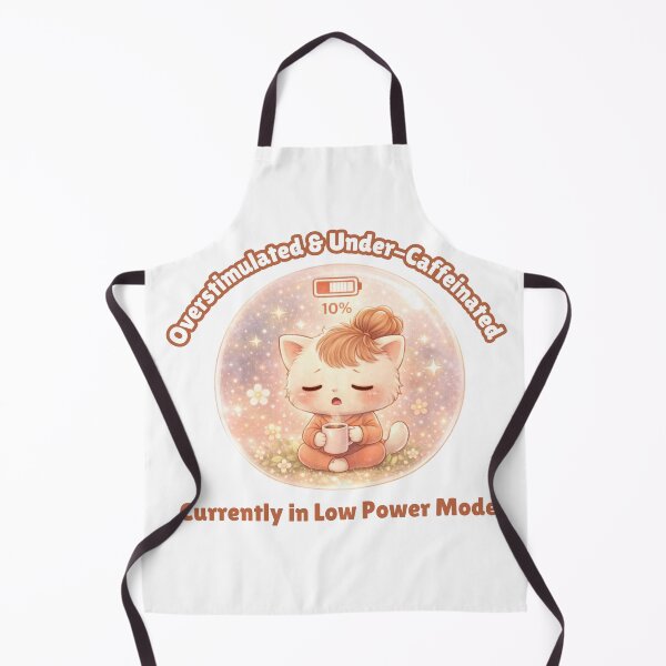 Item preview, Kawaii Overstimulated Cat Sticker – Low Social Battery Mental Health Aesthetic designed and sold by PromptCoreNexus.