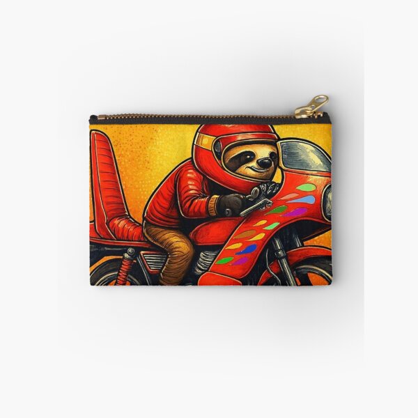 Item preview, Speedy Sloth – Motorcycle Adventure Design designed and sold by Dogandesighn.