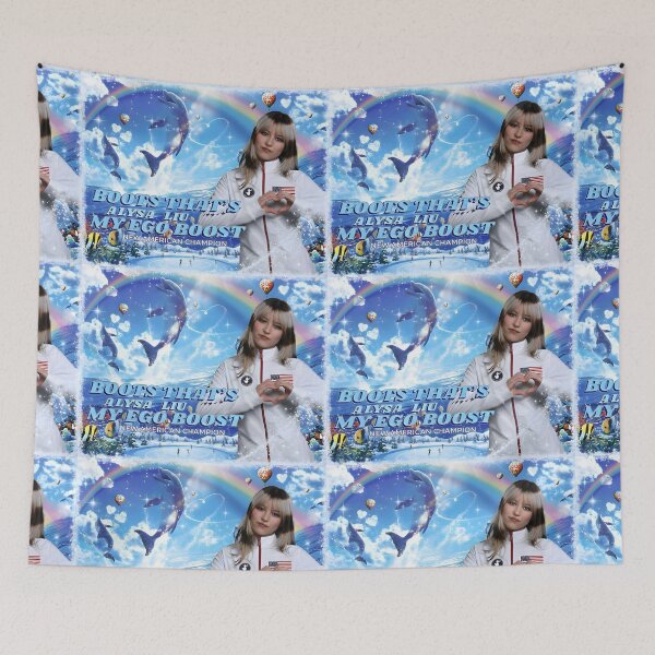 Item preview,  Alysa Liu Boots Americans' Champion Print designed and sold by opidium.