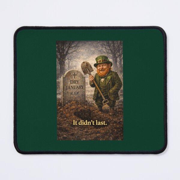 Item preview, Dry January R.I.P. – It Didn’t Last designed and sold by Hornace88studio.