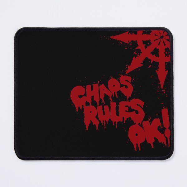 Item preview, Chaos Rules Ok designed and sold by SideQuest - Scribbled Chaos!.
