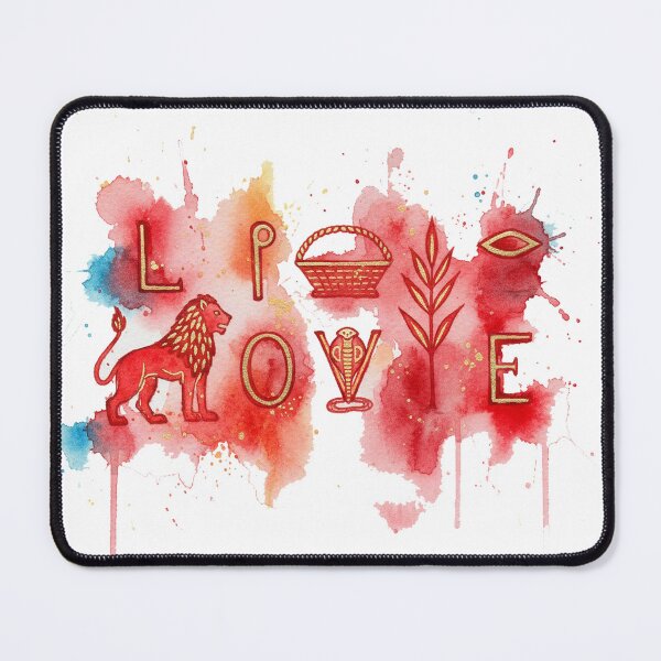Item preview, Abstract pattern of watercolor painting on paper Of LOVE designed and sold by Berlin-D-Prs.