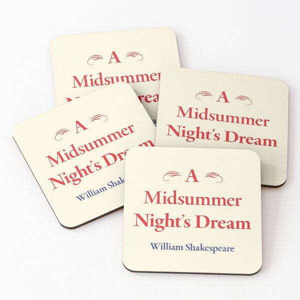 Item preview, William Shakespeare, A Midsummer Night's Dream designed and sold by CharlottePlaceArt.