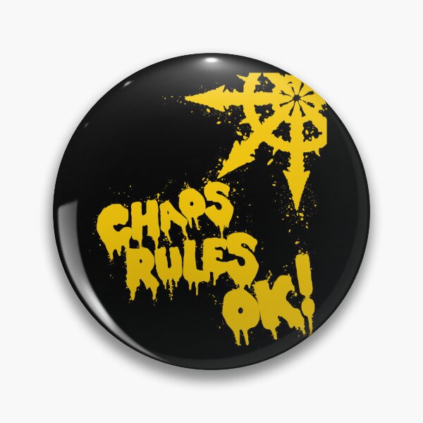Item preview, Chaos Rules Ok designed and sold by SideQuest - Scribbled Chaos!.