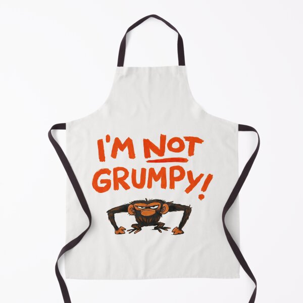 Item preview, Funny Grumpy Monkey Not Grumpy Gift designed and sold by TrantowDangelo.