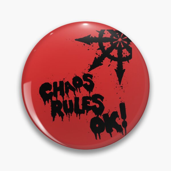 Item preview, Chaos Rules Ok designed and sold by SideQuest - Scribbled Chaos!.