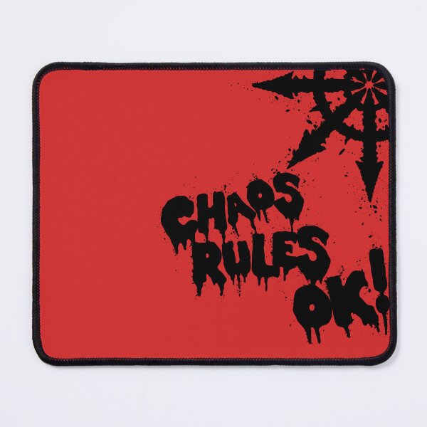 Item preview, Chaos Rules Ok designed and sold by SideQuest - Scribbled Chaos!.
