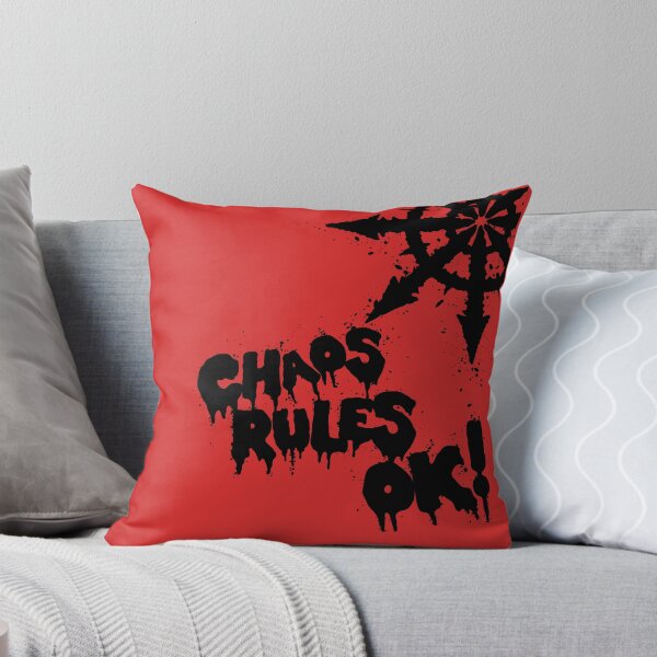 Item preview, Chaos Rules Ok designed and sold by SideQuest - Scribbled Chaos!.