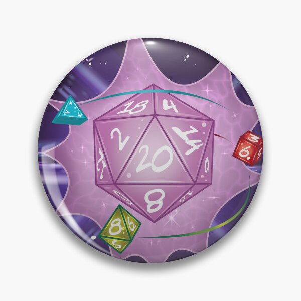 Item preview, D20 The Polyhedron of Fate designed and sold by SideQuest - Scribbled Chaos!.