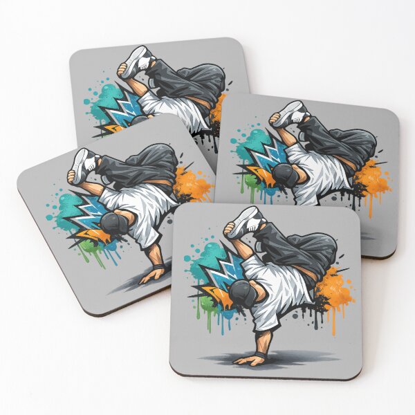 Item preview, B-Boy Rhythm Urban Graffiti Art. designed and sold by HubiUrbanStudio.