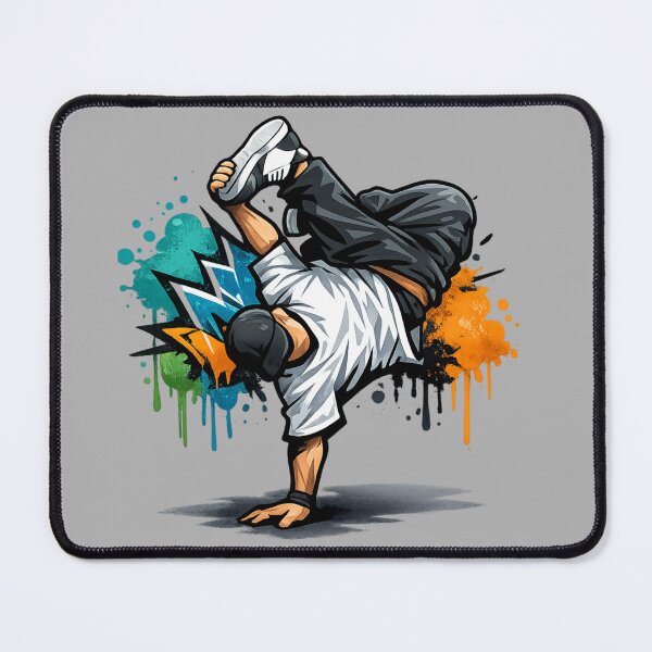 Item preview, B-Boy Rhythm Urban Graffiti Art. designed and sold by HubiUrbanStudio.