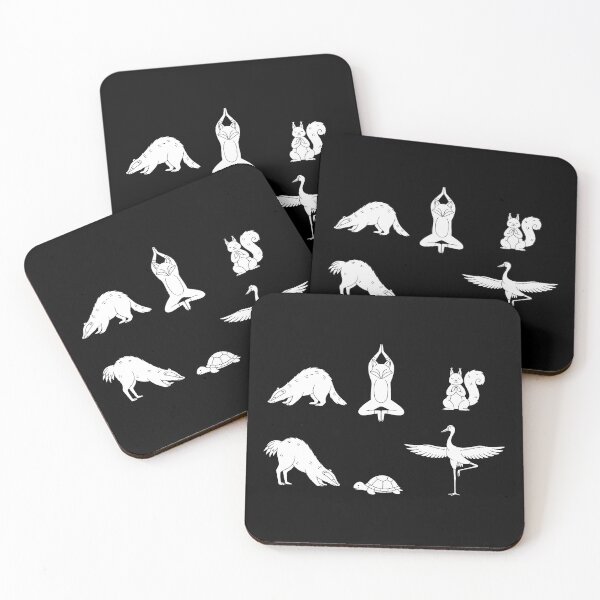 Item preview, Mindful Wilderness Forest Animal Zen Yoga Collective designed and sold by zzz888.