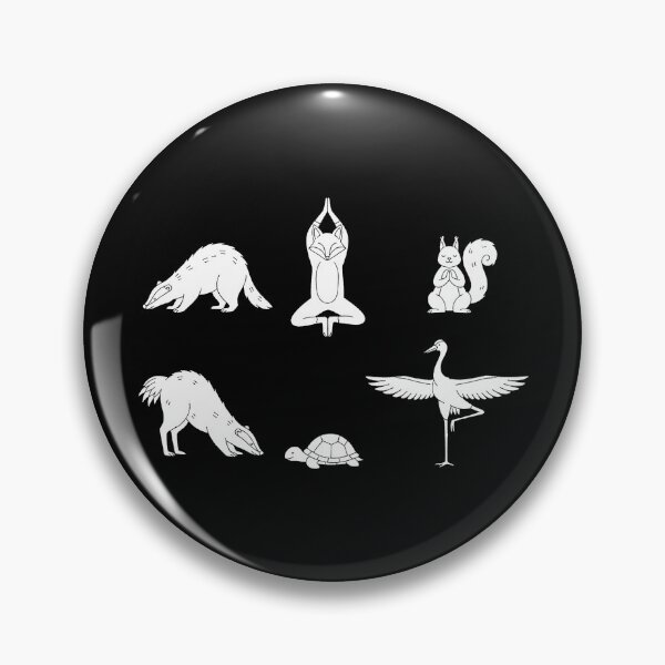 Item preview, Mindful Wilderness Forest Animal Zen Yoga Collective designed and sold by zzz888.