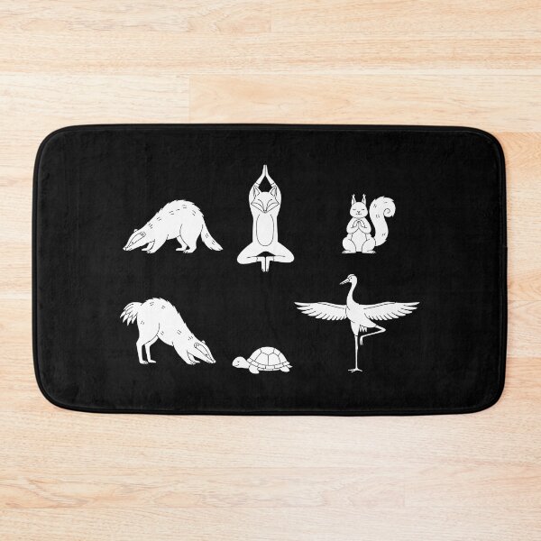 Item preview, Mindful Wilderness Forest Animal Zen Yoga Collective designed and sold by zzz888.
