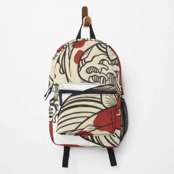 Item preview, Japanese Koi Fish Yin Yang Art - Traditional Ukiyo-e Style designed and sold by seven things shop.