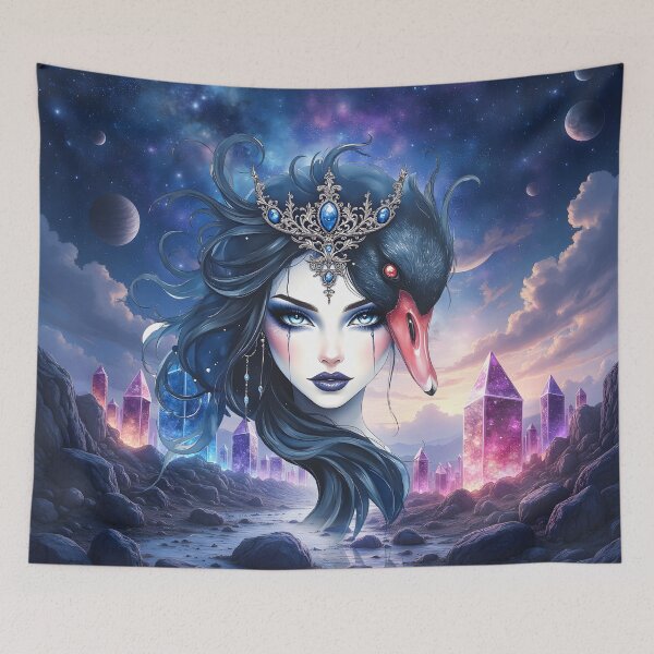 Item preview, Hope Beneath the Silent Stars, the swan girl. designed and sold by nicky2342.