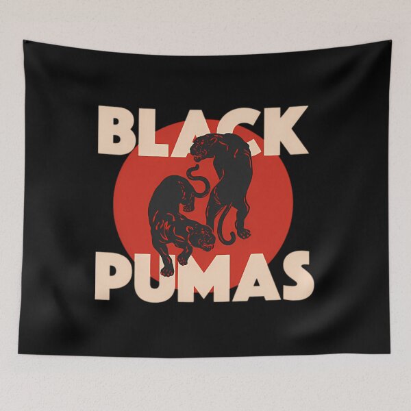 Item preview, The Black Pumas Band Vintage Logo T-Shirt designed and sold by ErynGibson.