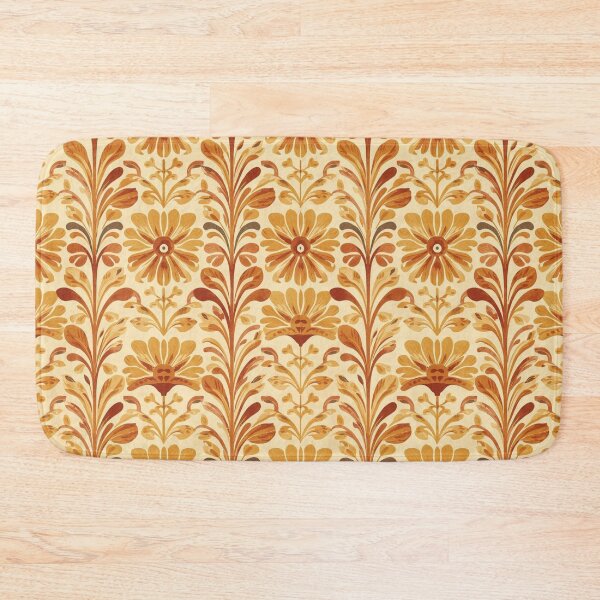 Item preview, 70s retro floral pattern, vintage design designed and sold by christinmrose.