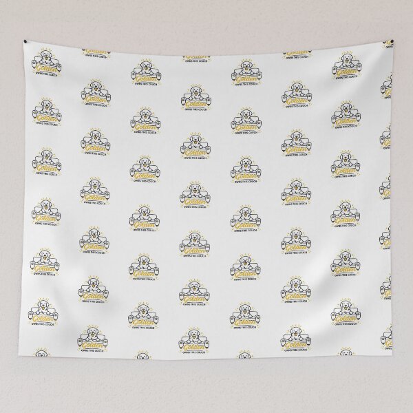 Item preview, Golden Owns This Couch Golden Retriever Gift designed and sold by WildVista.