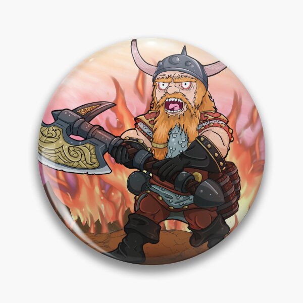 Item preview, Grimdrunk Kegbreaker designed and sold by SideQuest - Scribbled Chaos!.