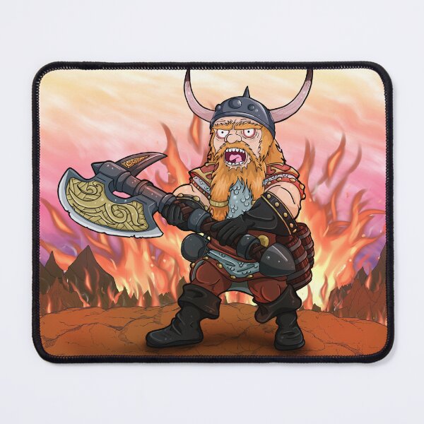 Item preview, Grimdrunk Kegbreaker designed and sold by SideQuest - Scribbled Chaos!.