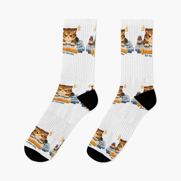 Item preview, Fractious But Adorable – Funny Veterinary Cat Humor Design designed and sold by Bettybee00.