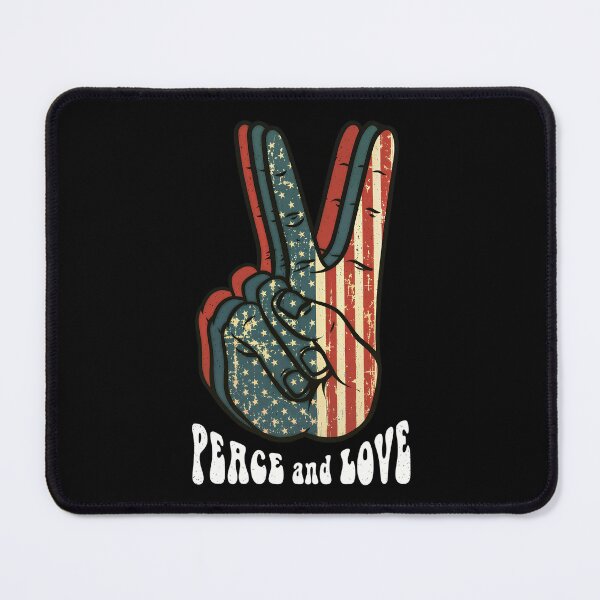 Item preview, Retro Peace Sign Vintage 60's 70's Hippie Gift designed and sold by Blok45.